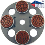 2" Concrete Polishing Pads, 30 Grit, Dry Only
