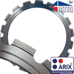 C-51AX Arix Ring Saw and Blades 14" X .160"